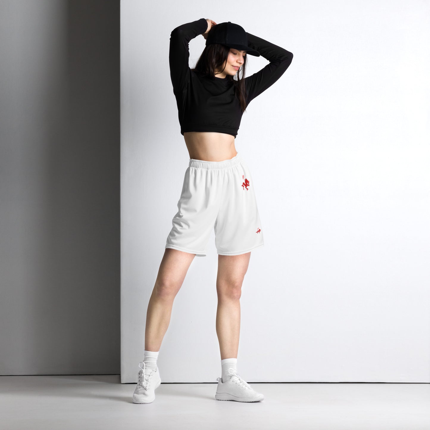 Short en maille unisexe