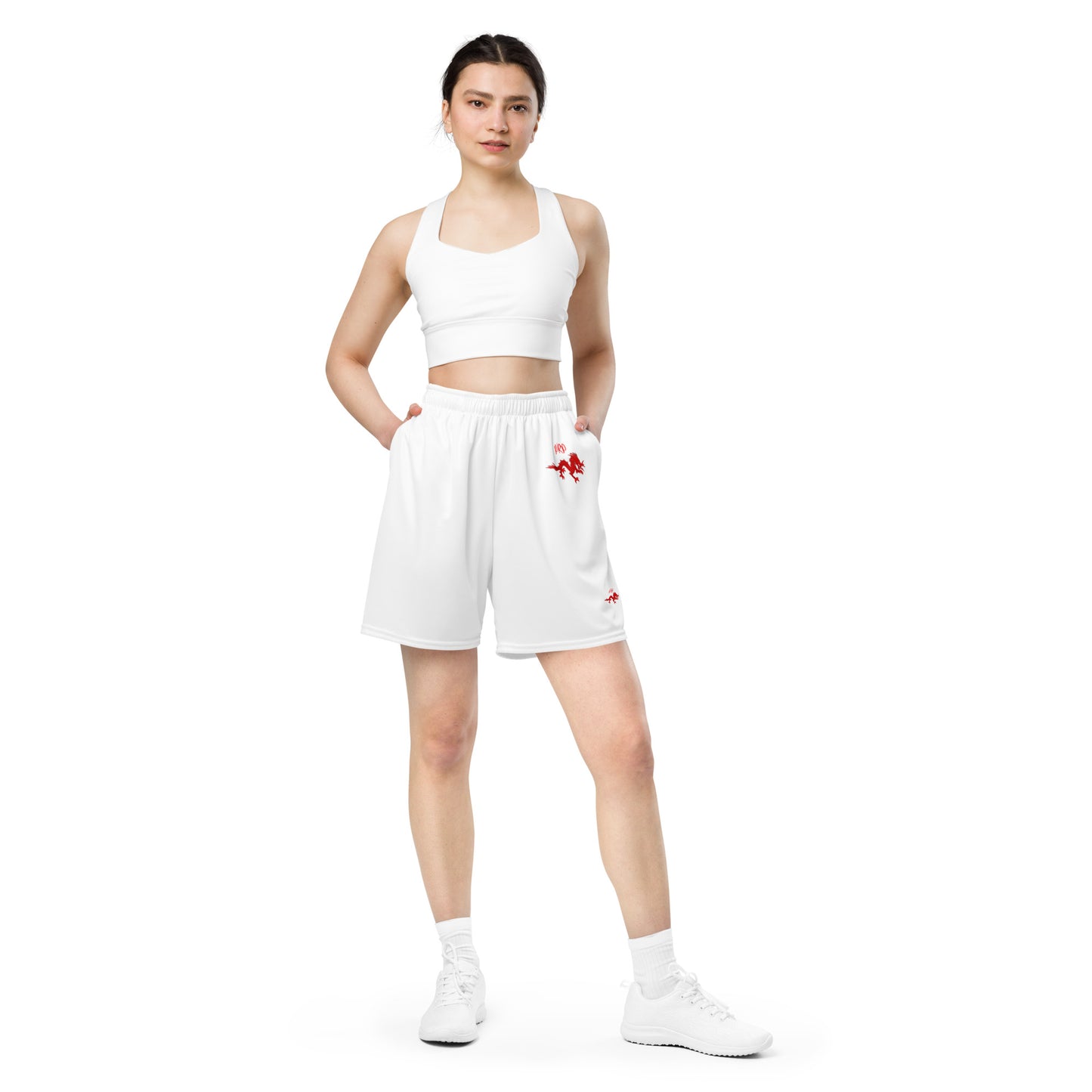 Short en maille unisexe