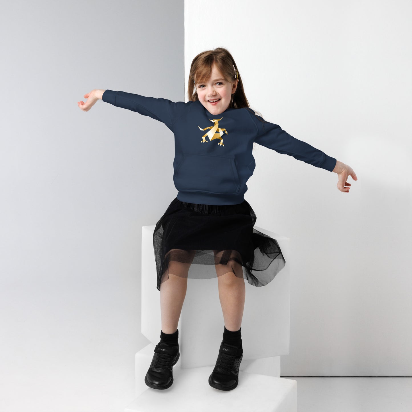 Sweat à capuche écologique pour enfants