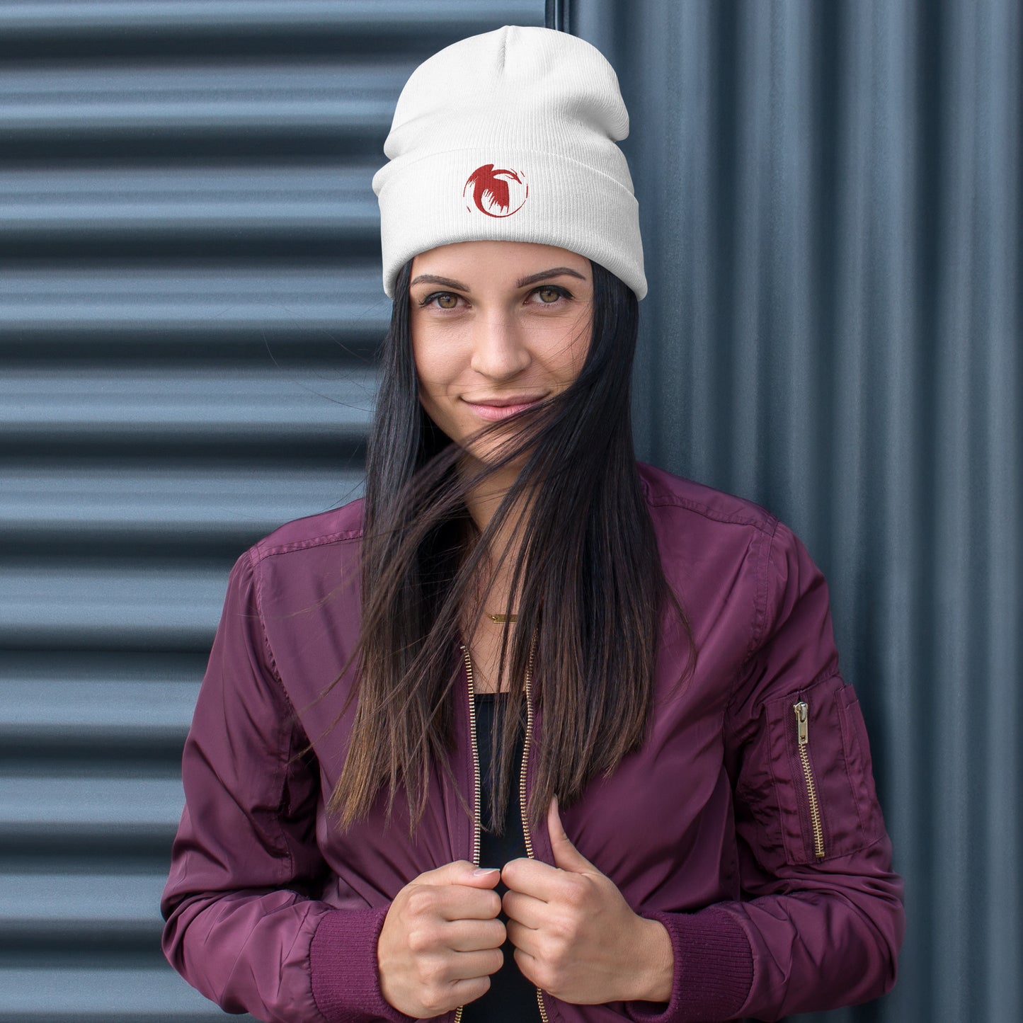 Bonnet brodé