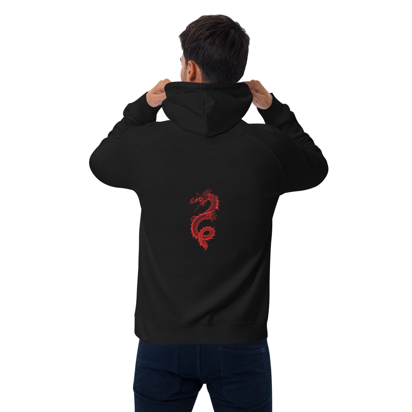 Sweat à capuche écologique Raglan unisexe